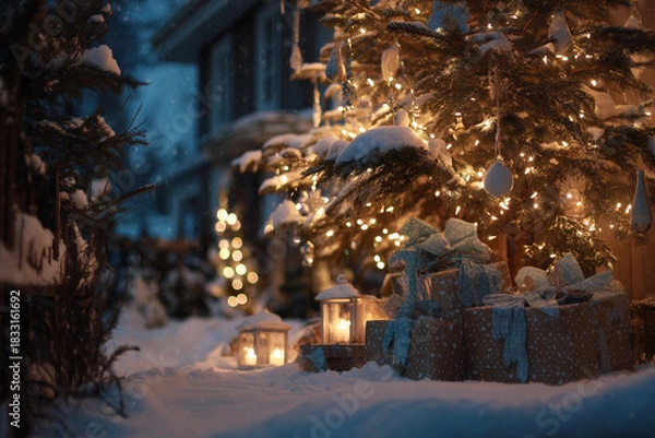 Obraz Outdoor Lanterns and Gifts