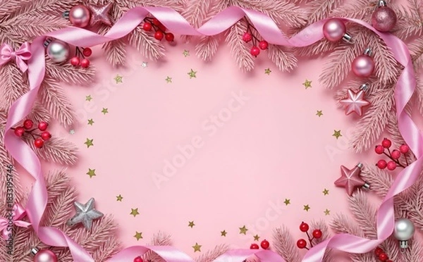 Obraz Chic decorative setting perfect for beauty advertising visuals