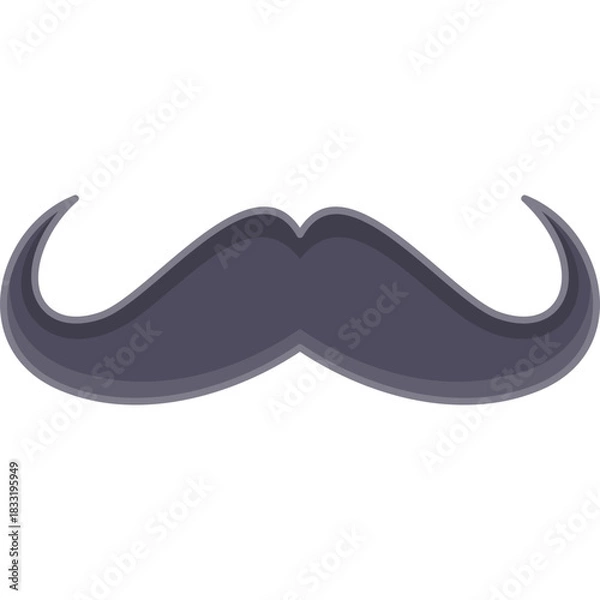 Obraz Mustache Icon