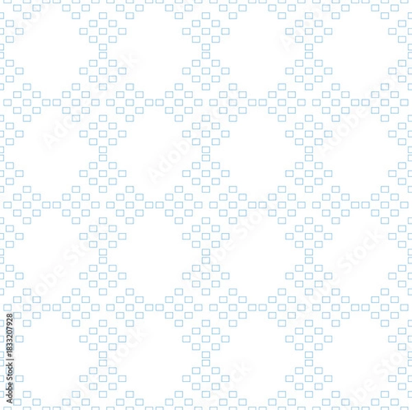 Obraz Illustrator seamless image, geometric pattern, royalty-free background