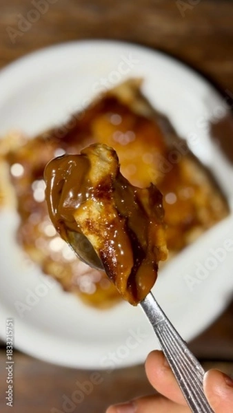 Obraz PANQUEQUE CON DULCE DE LECHE