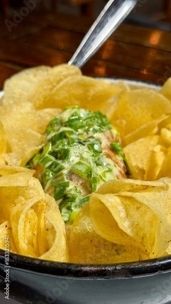 Obraz POLLO RELLENO DE JAMON Y QUESO