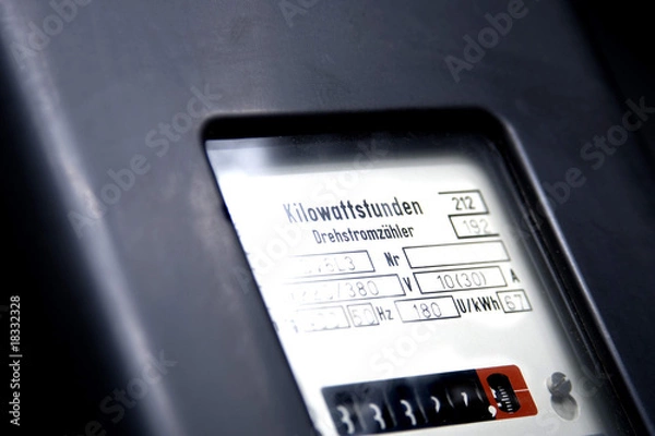 Fototapeta STROMZAEHLER