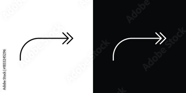 Obraz Reply all icons vector template, EPS 10 for design