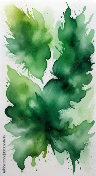 Obraz abstract green background