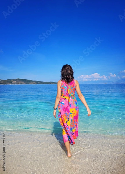 Fototapeta patrząc w morze