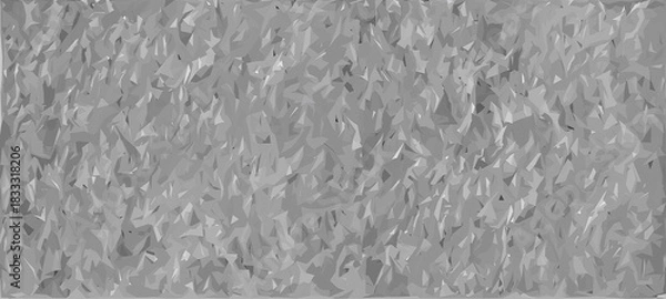 Fototapeta A abstract low-poly crushed-surface texture with sharp angular geometric facets forming a modern background.