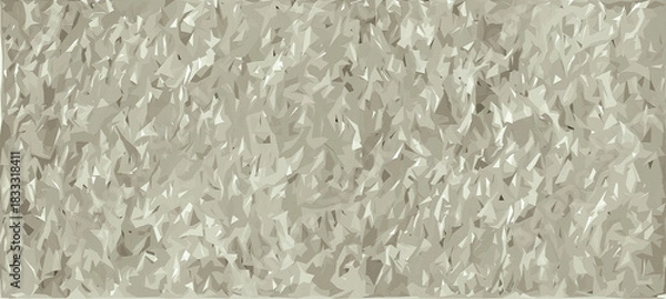 Fototapeta A abstract low-poly crushed-surface texture with sharp angular geometric facets forming a modern background.