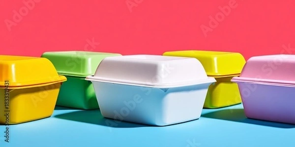 Obraz Paper packaging in assortment