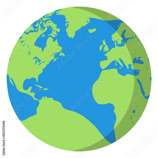 Obraz Earth planet illustration