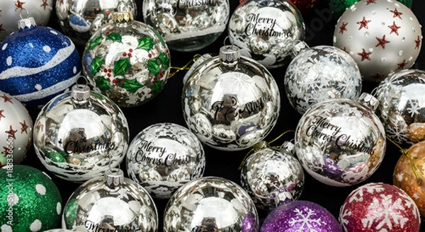 Obraz christmas balls