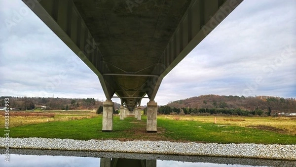 Obraz Most nad rzeką 