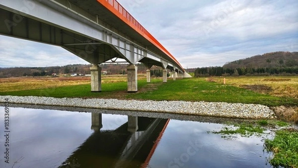 Obraz Most nad rzeką 