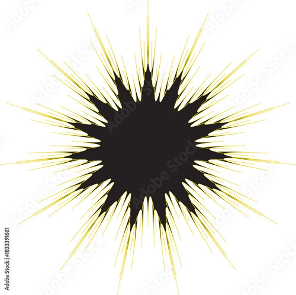 Obraz Basic Celebration Fireworks Icon