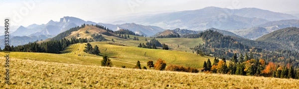 Fototapeta Pieniński krajobraz