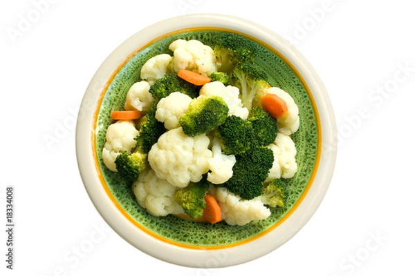 Obraz cauliflower and broccoli