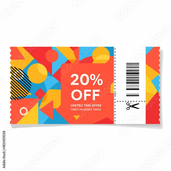 Obraz Creative Ticket sale