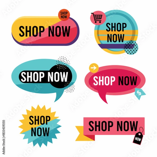 Obraz sale speech bubbles