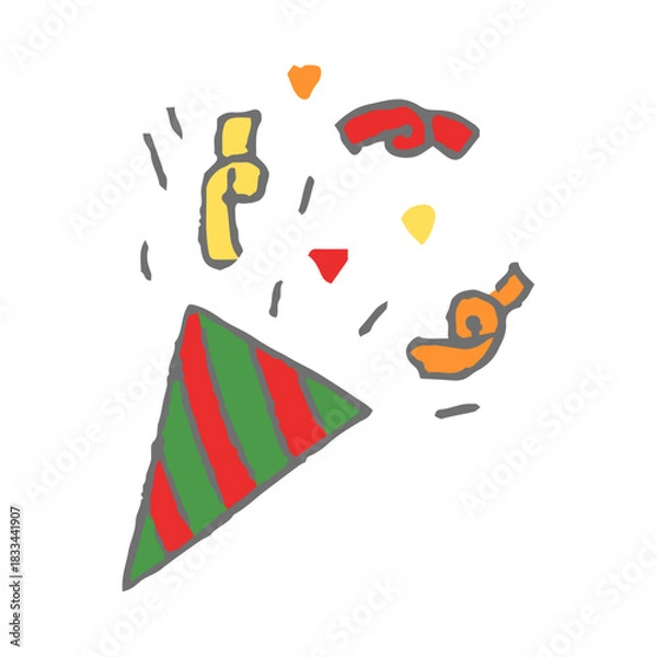 Obraz クリスマス　小物　クラッカー

