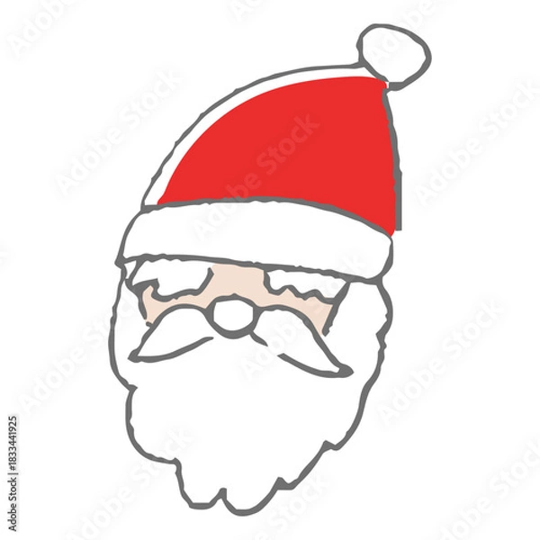 Obraz クリスマス　小物　サンタクロース

