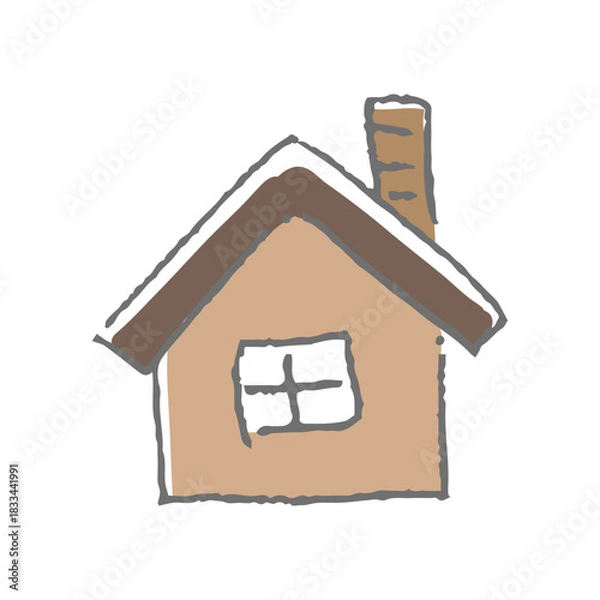 Obraz クリスマス　小物　家
　
