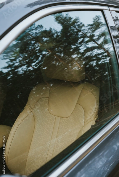 Obraz rear view mirror