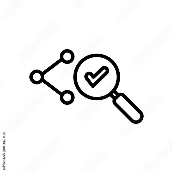 Fototapeta Kaizen Root Cause Continuous Improvement Icon