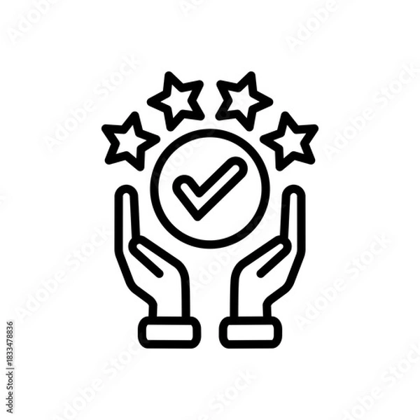 Fototapeta Kaizen Success Continuous Improvement Icon