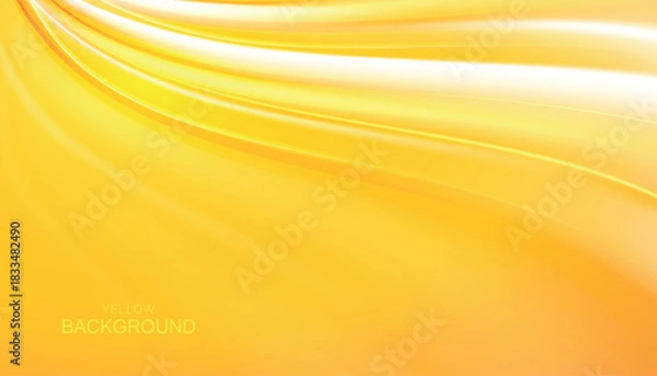 Obraz Yellow gradient mesh texture. Colorful bright orange background