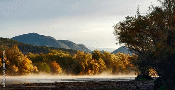 Fototapeta Salt River in Arizona 