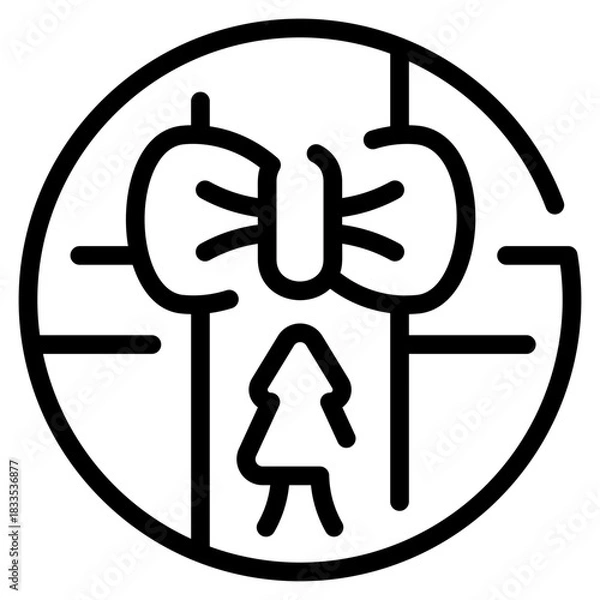 Obraz Rounded Gift Box