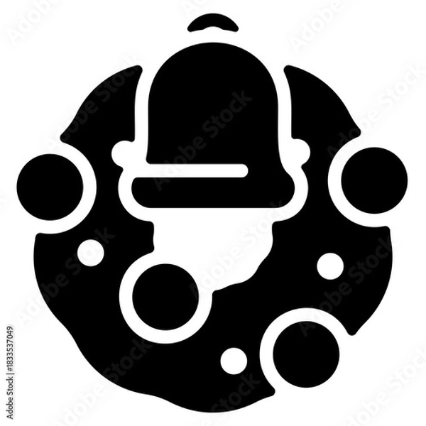 Obraz Wreath with Bells