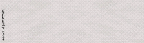 Obraz 七宝模様の透かしがある和紙、和柄バナーベクター背景