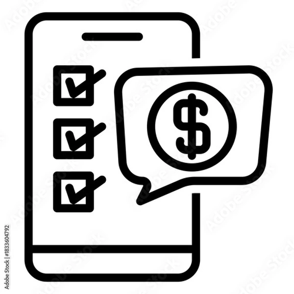 Obraz online business
