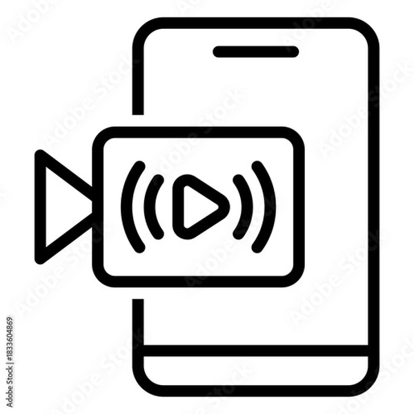 Obraz live streaming 
