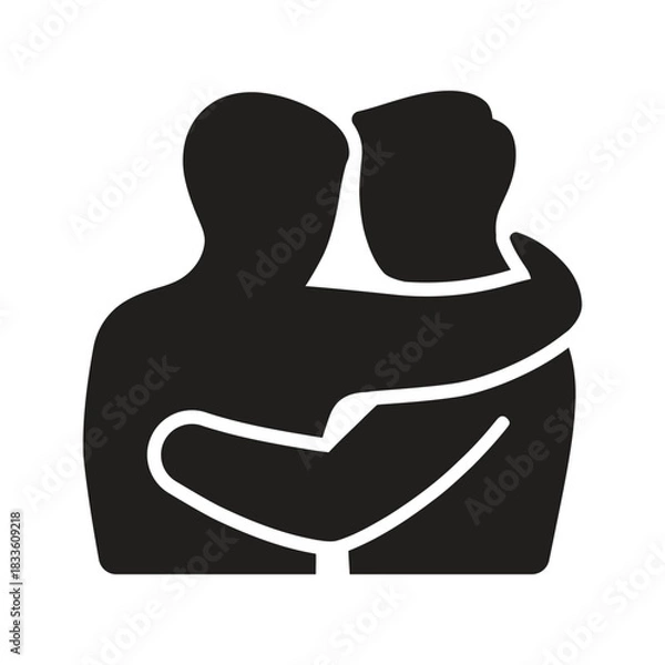 Obraz Hugging Friends icon