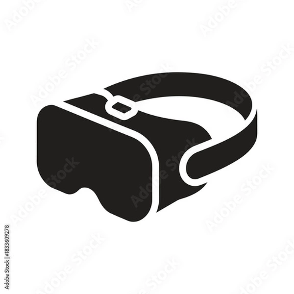 Obraz Virtual reality headset icon