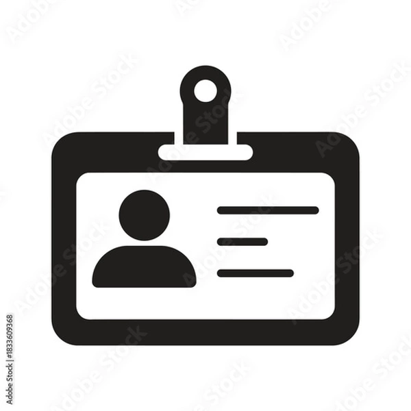 Obraz ID card icon