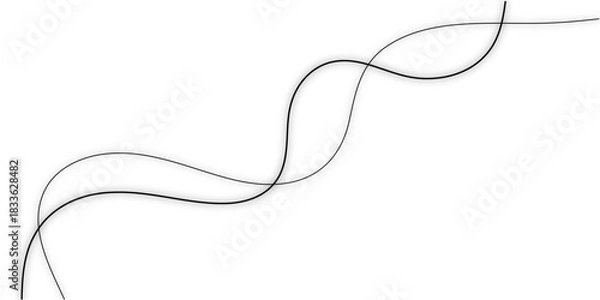 Obraz black and white abstract background vector