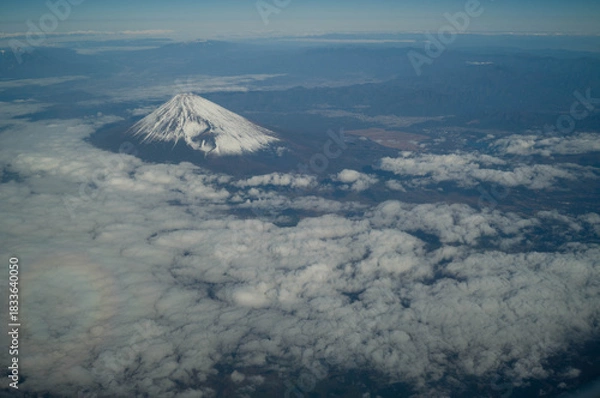 Obraz 飛行機と空