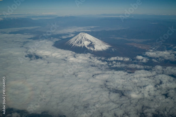 Obraz 飛行機と空