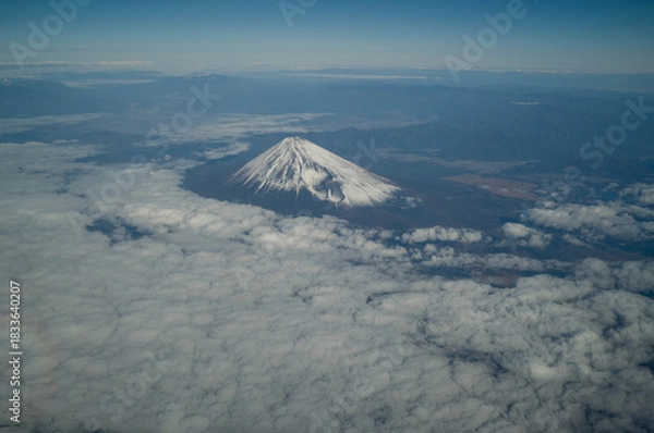 Obraz 飛行機と空