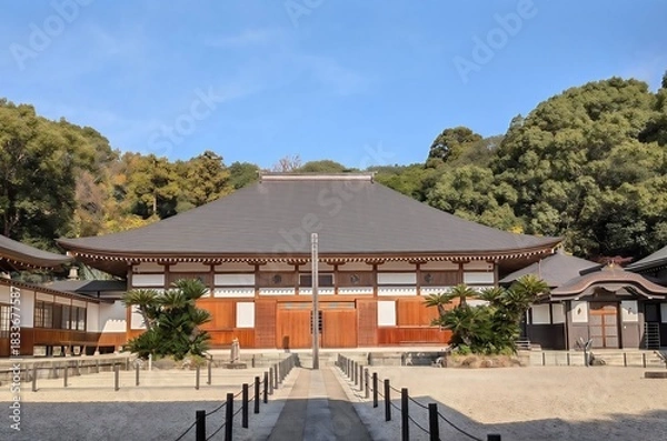 Obraz 宇宙山乾坤院、本殿