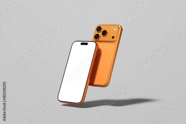 Obraz Phone Screen Blank Mockup