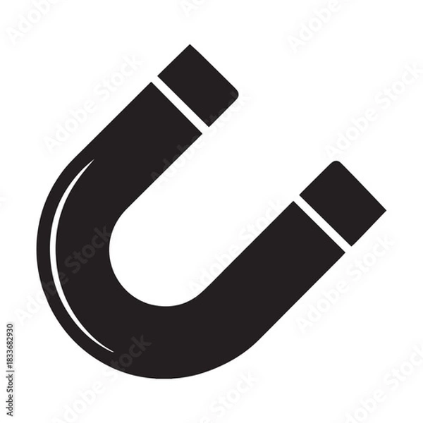 Obraz magnet icon vector illustration