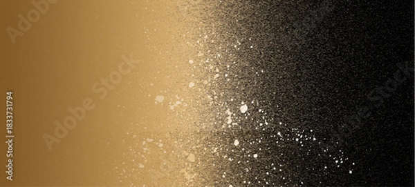 Obraz 金と黒の和風の背景　お正月・お祝い・古典　ベクター