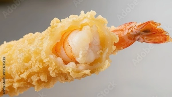 Obraz Shrimp Tempura Illustration
