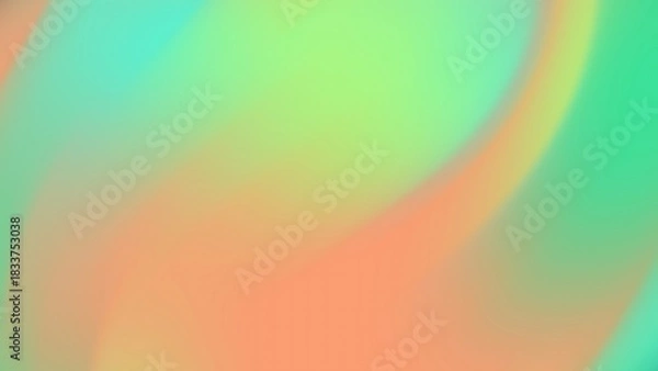 Obraz Abstract gradient colorful smooth vibrant background soft liquid texture fluid flow