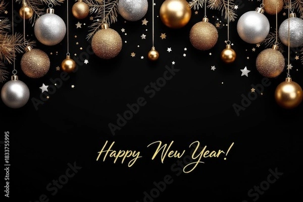 Obraz Festive holiday background