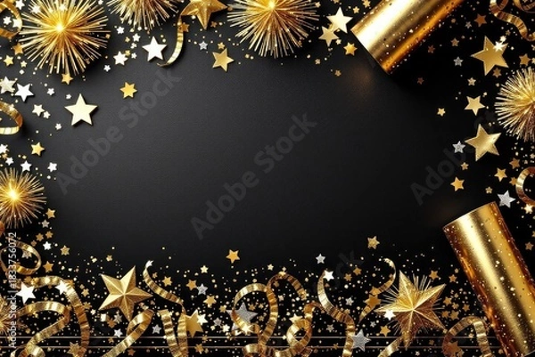Obraz Festive holiday background